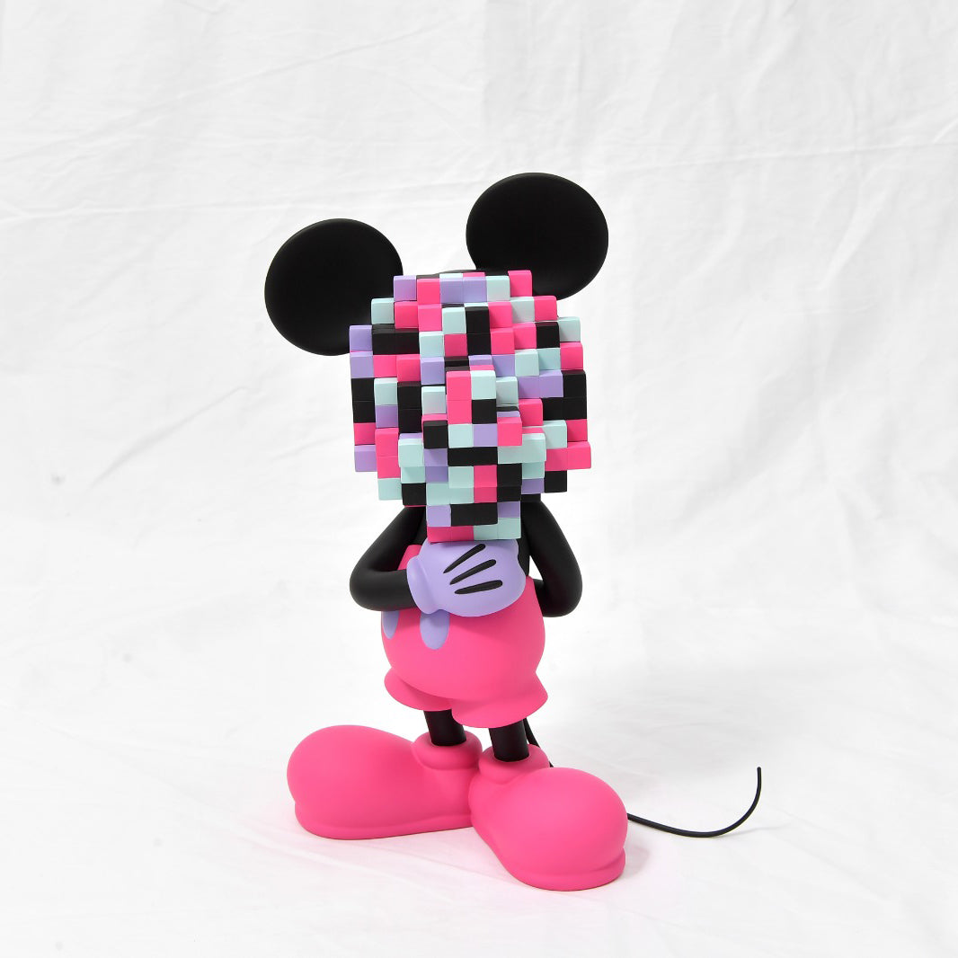 Disney Mickey Mouse (Mosaic Art Style) Shine black color