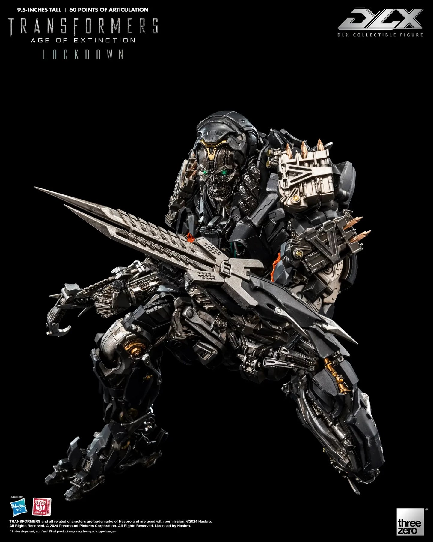 (Pre order) Transformers: Age of Extinction DLX Lockdown