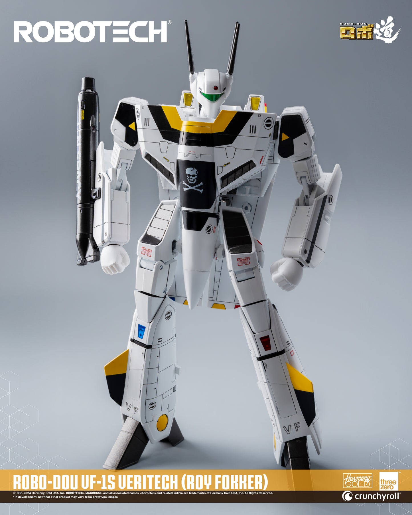 3zero Robotech ROBO-DOU ROBOTECH VF‐1S Veritech (Roy Fokker)