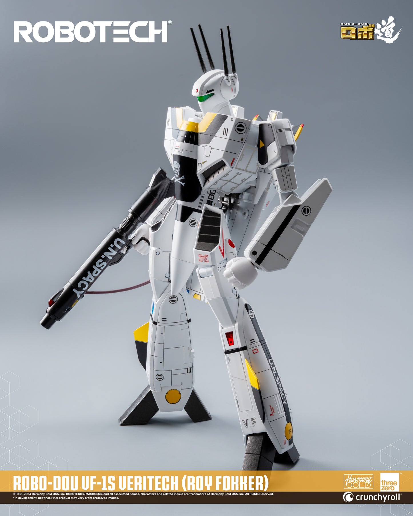 3zero Robotech ROBO-DOU ROBOTECH VF‐1S Veritech (Roy Fokker)