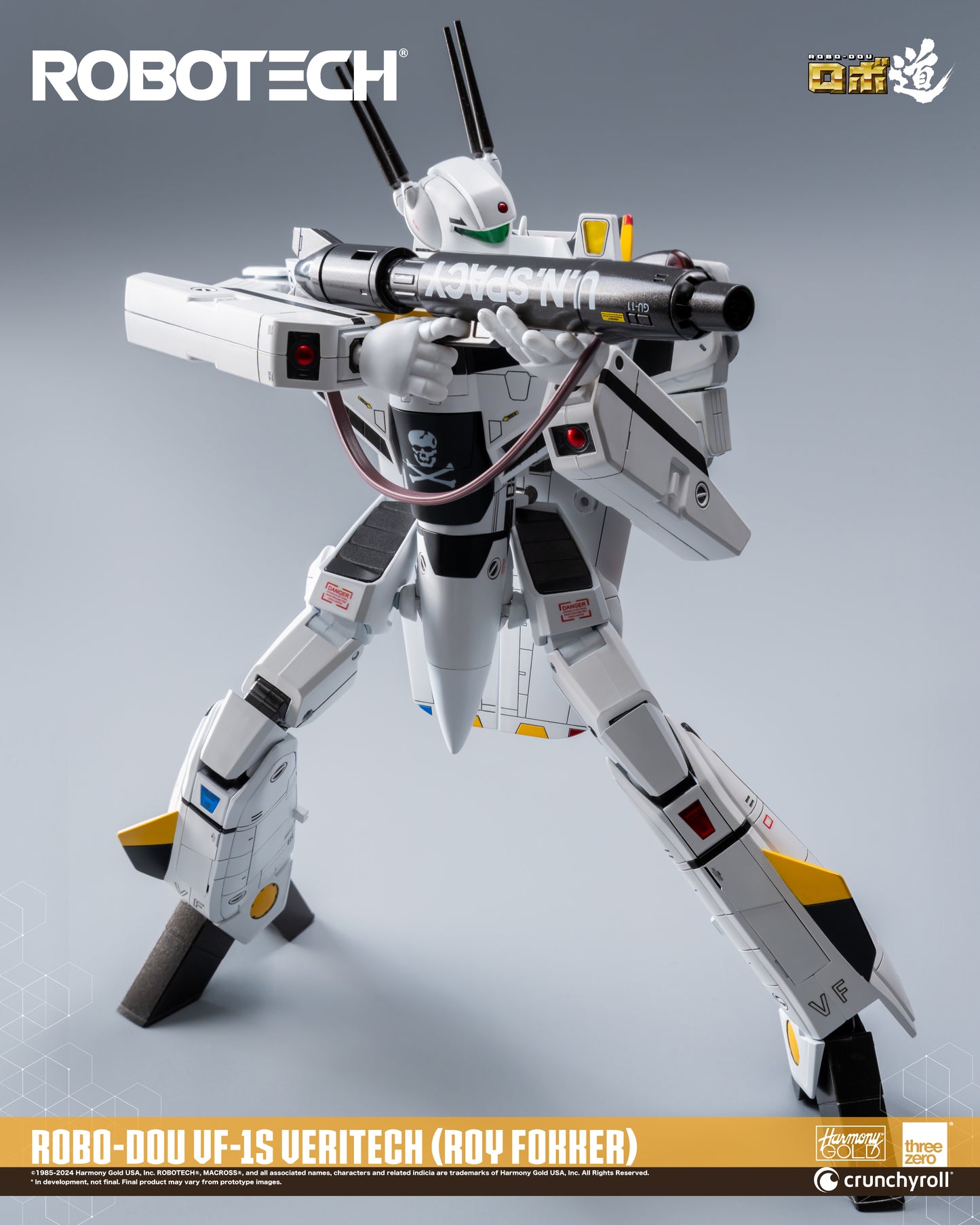 3zero Robotech ROBO-DOU ROBOTECH VF‐1S Veritech (Roy Fokker)