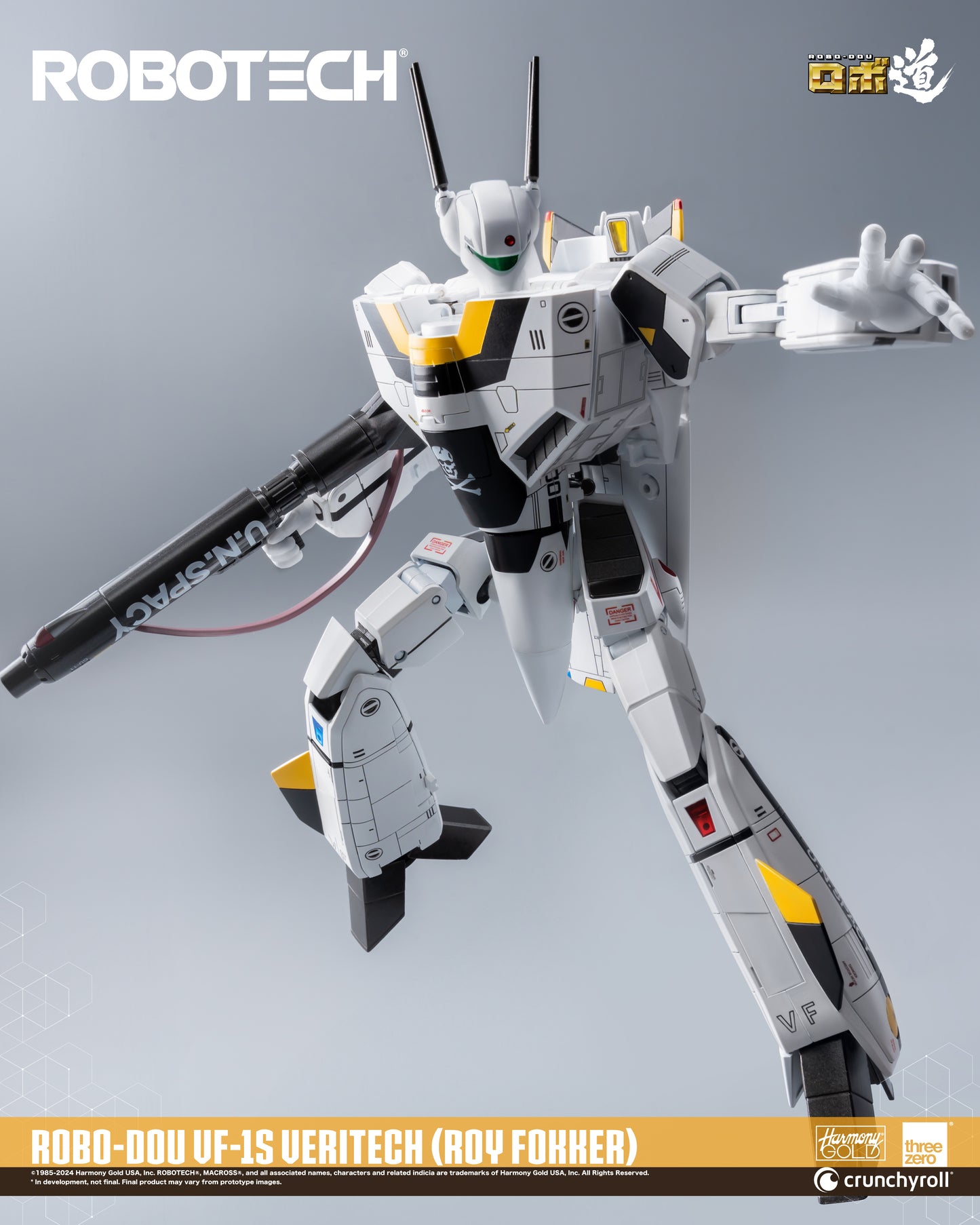 3zero Robotech ROBO-DOU ROBOTECH VF‐1S Veritech (Roy Fokker)