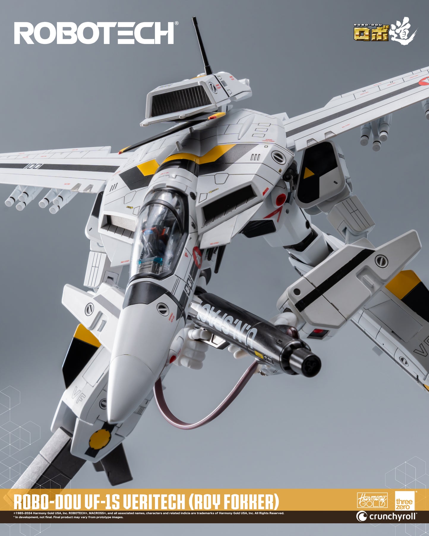 3zero Robotech ROBO-DOU ROBOTECH VF‐1S Veritech (Roy Fokker)