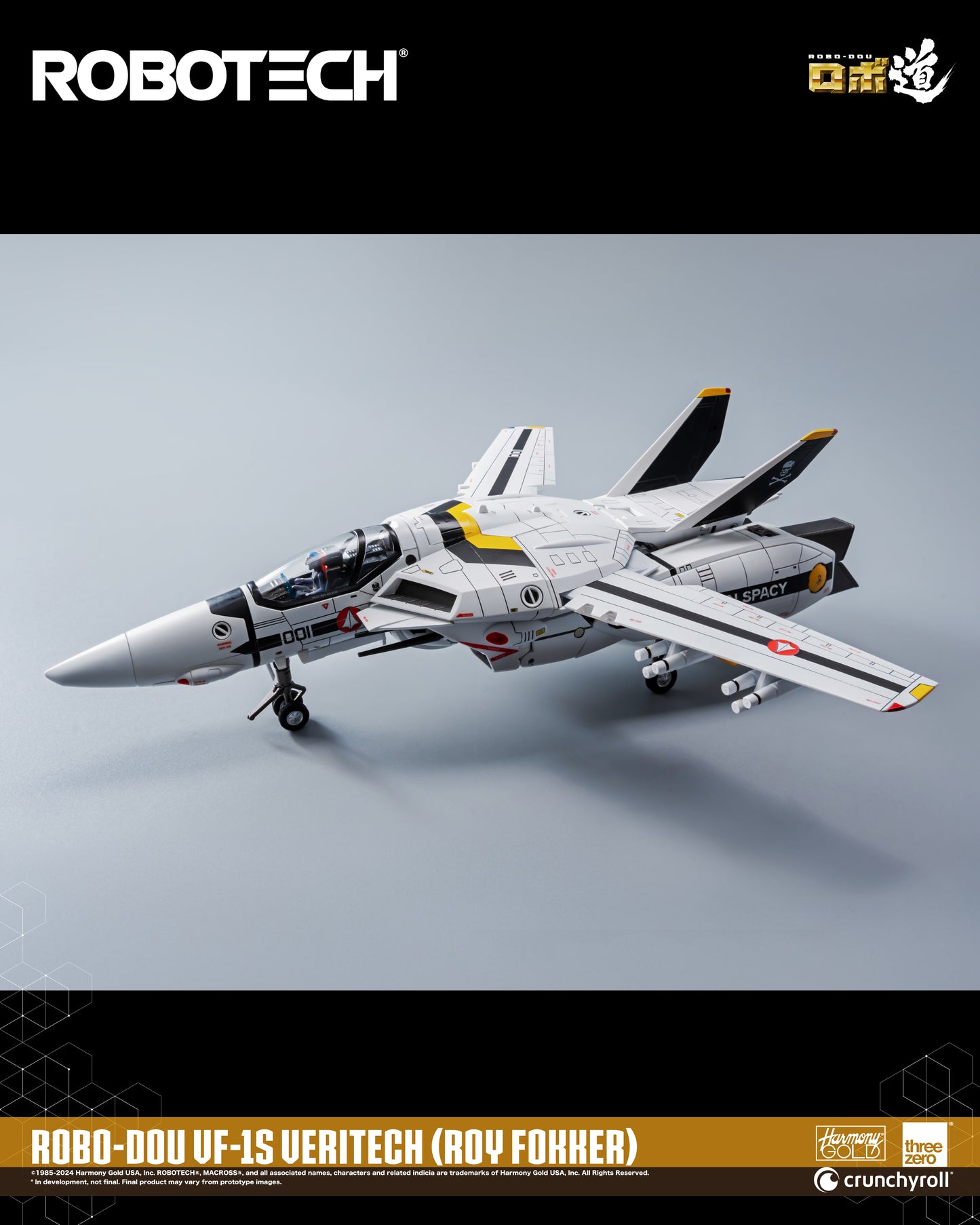 3zero Robotech ROBO-DOU ROBOTECH VF‐1S Veritech (Roy Fokker)