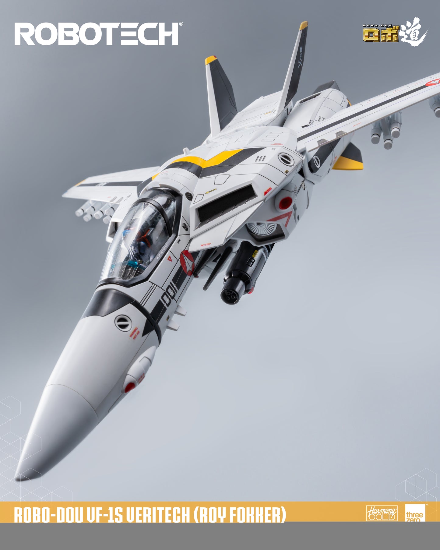 3zero Robotech ROBO-DOU ROBOTECH VF‐1S Veritech (Roy Fokker)